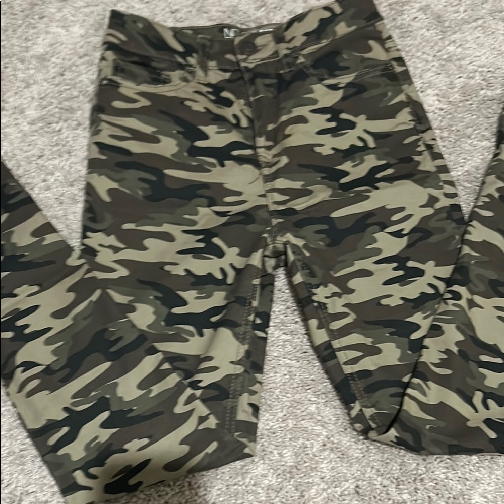 Camouflage Skinny Jeans
